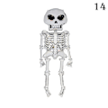 Miniatyrbilde 1 av 5: Plus Størrelser Jul Halloween Gresskar Spøkelse Ballonger Flaggermus Edderkopp 14 14 ONE SIZE