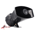 Miniatyrbilde 1 av 5: 130DB Sirene Høytaler 60W Høyeffekt Alarm Horn Innendørs Utendørs Advarselsenhet for Sikkerhetssystem DC12V