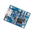 Miniatyrbillede 3 af 7: TP4056 Mini Micro USB 1A Lithium Batteri Opladningsmodul Plade