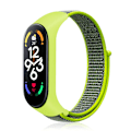 Pikkukuva 1 / 5: Nylon Mi band 4 5 6 hihna, vaihdettava pehmeä säädettävä rannekoru Pulsera correa Xiaomi Mi band 3 4 5 6 7 rannekkeeseen, välähdyskeltainen 28 Flash yellow 28 Mi Band 3 4 5 6 7