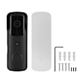 Miniatyrbillede 1 af 8: V30S Smart WIFI Videodørklokke 1080P Nattesyn HD Bevægelsesdetektering Dørklokke til Hjemmet Sort