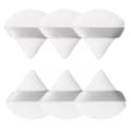Puderpuff 6-pack vit