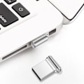 Miniatyrbild 3 av 5: weiyufang Mini USB-minne USB-minne Bärbar minnespinne i metall silverE 64GB