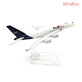 Miniatyrbillede 1 af 5: Original model A380 Airbus flymodel flymodel Diecast model - Perfekt FedEx FedEx One Size