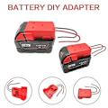 Miniatyrbillede 4 af 5: Batteriadapter til Milwaukee M18 Xc 18v til Dock Power 2 Wi