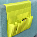 Miniatyrbillede 7 af 10: Sengebord Organizer Opbevaring Armstol Sofa Stol SORT Black