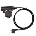 Miniatyrbild 1 av 11: MH U94 PTT 2-stifts plug and play handsfree tryck-för-att-prata-adapter för Alan för Midland-radio