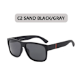 Pikkukuva 1 / 5: Polaroid aurinkolasit Unisex Square Vintage aurinkolasit Kuuluisa merkki Polaroid aurinkolasit Retro Feminino naisille miehille 4009C2 4009C2 Polarized