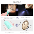 Miniatyrbilde 4 av 6: GelldG lommealarm, personlig alarm med stroboskop LED-blitslyssystem