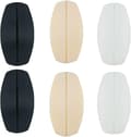 Par Silikon BH-stropp Pads, Sklisikker Smertelindring Skulderputer, 9 x 5cm BH-stropp Holder
