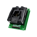 Miniatyrbild 1 av 4: TQFP44 till DIP40 Programmeringsstickuttag Chip Programmer TQFP44 Adapteruttag Dip40 Qfp44 Atmega16
