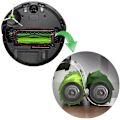 Pikkukuva 3 / 5: INF-lisävarusteet robotti-imuriin iRobot Roomba i7, i7+, E5, E6,-WELLNGS 16 delar