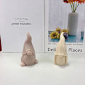 Miniatyrbillede 2 af 5: Ansigtsløse julemand forme DIY Håndværk forme Gnome C