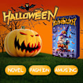 Miniatyrbillede 4 af 5: Halloween 2024, Halloween Adventskalender med 24 Samleobjekter, Alle 3D Samleobjekter til Julepynt, Halloween Nedtællingskalender