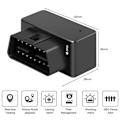 Miniatyrbillede 4 af 5: OBDII GPS-tracker til biler Beidou satellit gps biltyveri beskyttelse H