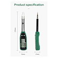 Miniatyrbild 3 av 5: Smart Smd Tester Multimeter Auto Range Kapacitans Resistans Diod Kondensator Rotationsbar Pinsett Lcd D