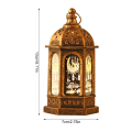 Miniatyrbillede 2 af 4: Ramadan Lygte Lampe Led Multifunktionel Retro Unik Sød Flerfarvet Eid Hjemmeindretning (Kobber)