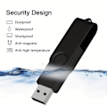 Pikkukuva 5 / 9: 2 kappaletta USB-muistitikkua USB 3.0 2.0 Flash-muistitikkua Metalli Pendrive High Speed U Disk