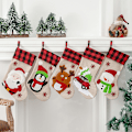 Miniatyrbild 2 av 3: Julstrumpe Presentpåse för Julgransdekoration Jul