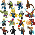 Miniatyrbilde 2 av 5: 16 stk Marvel Avengers Super Hero Comic Mini Figurer Dc Minifig fargerik one size fargerik one size