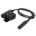 Pikkukuva 5 / 8: Walkie Talkie -kaula- ja mikrofonikuuloke Baofeng UV9R/BF9700/BFA58 -malleille