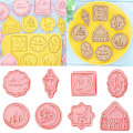 Miniatyrbillede 1 af 5: 8 stk./sæt Eid Mubarak form Ramadan Mubarak kageform