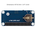 Miniatyrbild 3 av 4: HURRISE Elektroniska komponenter Multi-GNSS HAT L76X för Raspberry Pi stöder GPS BDS QZSS