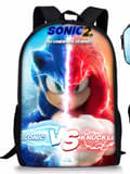 Sonic 2 Rygsæk til børn - Børnehave Bogtaske Rygsæk (BT) C