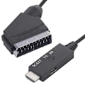 Pikkukuva 4 / 4: Scart-HDMI-kaapelivideoadapteri Scart-HDMI-muunnin Scart-HDMI-sovitin