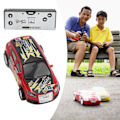 Miniatyrbilde 1 av 8: Mini RC Bil Racing 4-veis Driftbil 1:64 Lommestørrelse Fjernstyrt Leke for Innendørs Utendørs 3+ Barn Rød