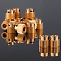 Miniatyrbillede 3 af 4: Ekstruderhjul 3D-printerdele 40 Tands Gear Messing Ekstruderhjul Kompatibel med CR-10, CR-10S, S4, S5, Ender 3, Ender 3 Pro (10)