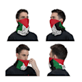 Miniatyrbilde 4 av 5: Palestina flagg hodeplagg skjerf multifunksjonelt skjerf solrik Style 4 style 4