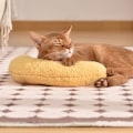 Miniatyrbild 2 av 5: 1/2/3/5 husdjurstillbehör för katter Kattdyna för katter med fridfull sömn gul yellow Set
