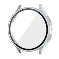 Miniatyrbild 1 av 5: Härdat glas + PC-fodral för Samsung Galaxy Watch4 5 6 44mm 40mm All Coverage Case Galaxy Watch4 5 Tillbehör Silver Silver Galaxy Watch5 44mm