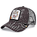 Miniatyrbillede 2 af 2: Voksen Sort Panther Mesh Cap Sommer Baseball Cap Trucker Cap W-WELLNGS Tiger-gray brown
