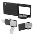 Miniatyrbillede 2 af 10: Aluminiumlegering Monteringsadapter Monteringsplade Actionkamera Smartphones Gimbal Switch Monteringsadapter til DSC-RX0