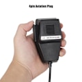 Pikkukuva 1 / 4: Walkie-talkie-kaiutin 4-napainen ilmailuliitin walkie-talkie-kaiutin CB-radiokaiutin HiFi-äänellä