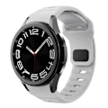 Miniatyrbild 1 av 5: Silikonrem till Samsung Galaxy Watch 6 Classic 47mm 43mm/4 classic 46mm 42mm Armband Galaxy Watch 5/5pro 45mm/4/6 40mm 44mm Ljus Grå Light Gray Galaxy Watch 4 40mm
