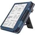 Miniatyrbilde 4 av 5: Stativveske for 7\" Kobo Libra Colour (2024), Premium PU-Lær Stativdeksel med Håndstropp og Auto[qb] Black