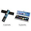 Miniatyrbillede 2 af 5: Naturlig krystal 8/9 planetkugle 8 PLANETER 8 PLANETER 8 planets