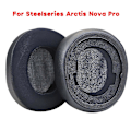 Miniatyrbilde 2 av 5: Pustende kjølende øreputer for Arctis Nova Pro hodetelefoner Øreputer Øreputer wireless with Buckle-ice cloth