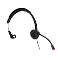 Miniatyrbillede 4 af 8: 2,5 mm telefon headset støjreduktion ensidig albue stik kundeservice headset med mikrofon til fastnet VOIP