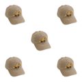 Miniatyrbillede 3 af 5: 1/2/3/5 Solbeskyttelseshætte til udendørsaktiviteter børn khaki khaki 5 Sets