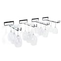 Miniatyrbillede 4 af 5: Hængende glasstativ - Vinstativ med 5 skinner til 13-18 glas - WELLNGS