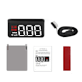 Miniatyrbild 3 av 5: Head Up Display, Car Universal Gps Hud, Speedometer Usb Interface, Speed, Driving Direction, Overspeed, Clear Fault Code, For All Vehiclefor