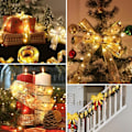 Pikkukuva 5 / 5: Varmvita Bright Ribbon String Lights 10m LED Julbelysning,C