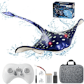 Miniatyrbild 1 av 5: Pool Leksaker Fjärrstyrd Manta Ray Leksaker, RC Båt Pool Leksaker för Barn i Åldern 4-8