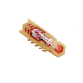 Miniatyrbillede 1 af 5: Hexbug Nano Elektronisk Kæledyr (Tilfældig Farve Valgt) yellow red