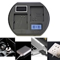 Miniatyrbild 3 av 5: LCD-laddare för Arlo Pro 2 batteriladdningsstation Ersättning för Arlo Pro Black 0.12