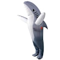 Miniatyrbild 5 av 5: Uppblåsbar Sharkdräkt för Halloween - Vuxen